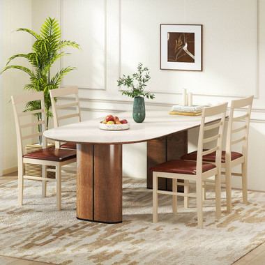 Wooden Dining Chair with Padded Seat (Set of 2 or 4) product image