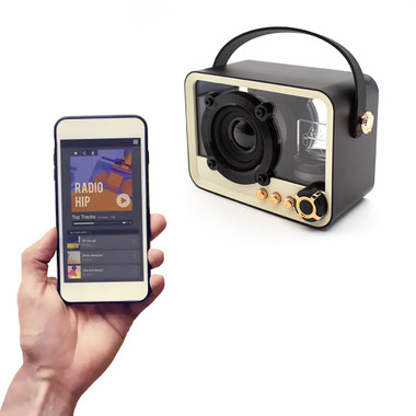 Transparent Wireless Bluetooth Speaker with RGB Lighting product image Transparent Wireless Bluetooth Speaker with RGB Lighting product image