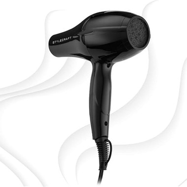 StyleCraft Stay-Temp Dual Voltage Hair Dryer product image