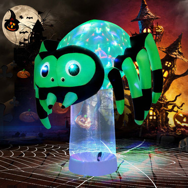 6FT Pre-Lit Halloween Inflatable Floating Spider Decoration product image 6FT Pre-Lit Halloween Inflatable Floating Spider Decoration product image