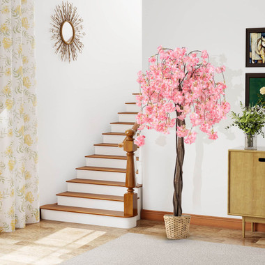 5.5-foot Tall Artificial Cherry Blossom Tree (1- or 2-Pack) product image 5.5-foot Tall Artificial Cherry Blossom Tree (1- or 2-Pack) product image