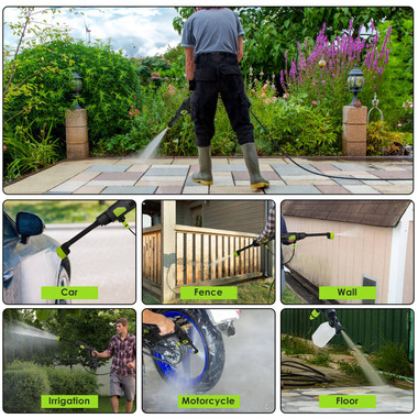 Cordless Power Washer with 300W Motor product image Cordless Power Washer with 300W Motor product image