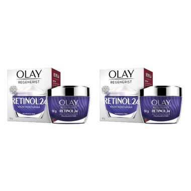 Olay Regenerist Retinol 24 Night Moisturizer, 50g (2-Pack) product image