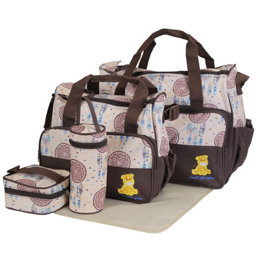 5 Piece Diaper Bag Set product image