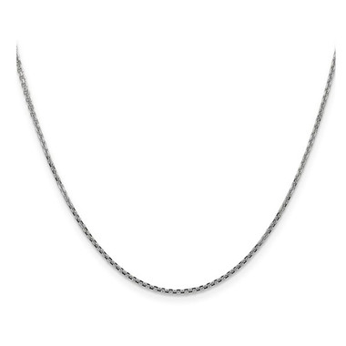 14K White Gold Diamond Cut Rope Chain Necklace product image 14K White Gold Diamond Cut Rope Chain Necklace product image