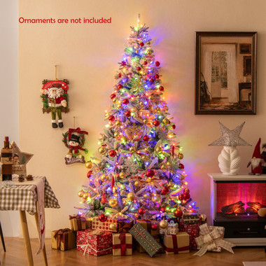 7FT Half Artificial Pre-Lit Christmas Tree product image