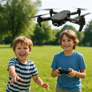 Foldable Dual Camera Drone with Remote Control product image