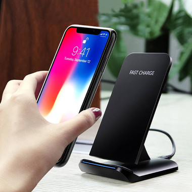 Lomi 2-In-1 Smart Mug Warmer & QI Wireless Charger - Color: Black
