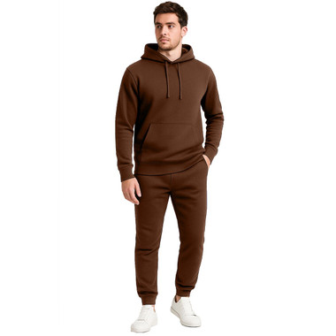 Men's Fleece-Lined Pullover Hoodie & Jogger Set product image