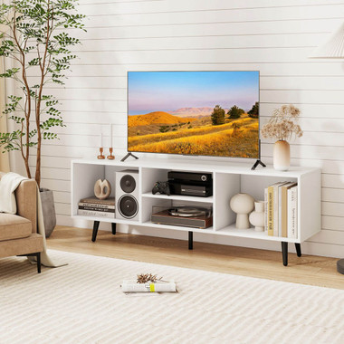 47.5" Console Cabinet for 55-Inch TVs with Storage Shelves product image