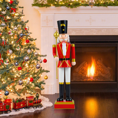 32.5” Christmas Nutcracker with Scepter product image