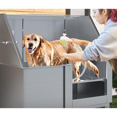 Stainless Steel Dog Washing Station product image