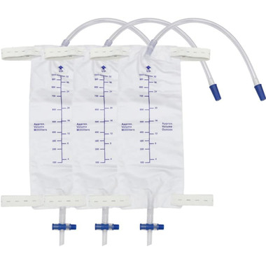 3-Pack 1000ml Urinary Drainage Bag product image