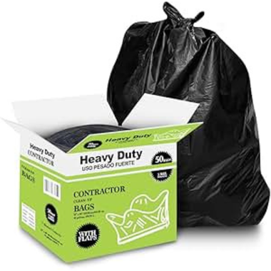 50-Count Contractor Trash Bags product image