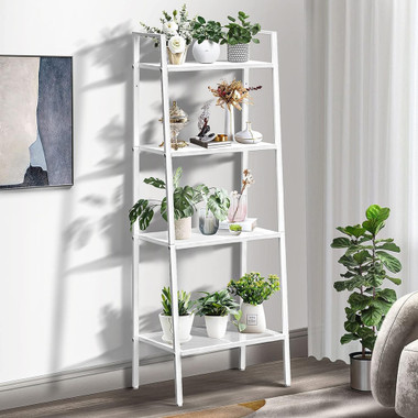 4-Tier Leaning Wall Shelf product image