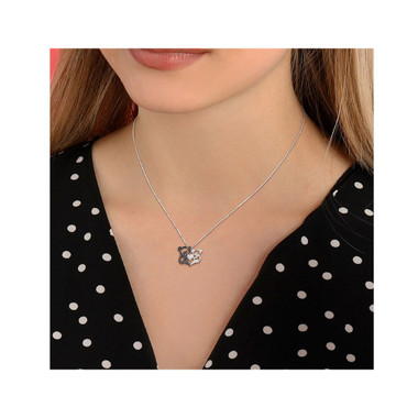 Black Accent Diamond Koala Charm Necklace  product image