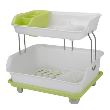 NewHome™ 2-Tier Dish Drying Rack product image