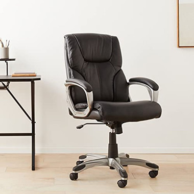Amazon Basics Executive High Back Office Desk Chair product image