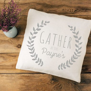 Personalized Gather Pillow Cover product image