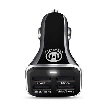 Quad USB 6.8A Car Charger product image