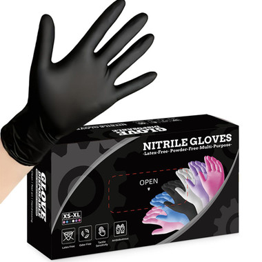 Disposable Powder-Free, Latex-Free  Nitrile Gloves (50- or 100-Pack) product image