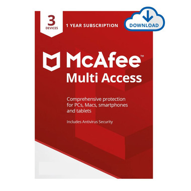 McAfee Multi Access Protection for 3 Devices for 1 Year product image