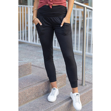 Brianna High Waist Pleated Pocket Leggings product image
