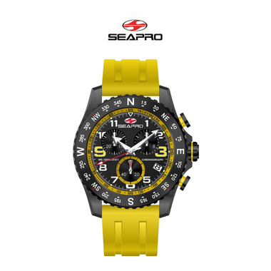 Seapro Men's Gallantry Black Dial Watch product image