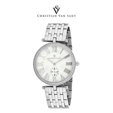 Christian Van Sant  Women's Hush Mother of Pearl Dial Watch  product image