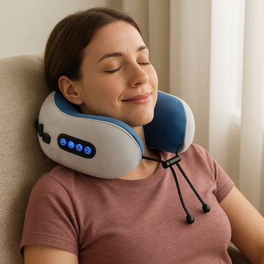 CalmWrap Memory Foam Pillow Massager product image