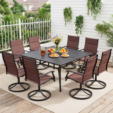 60” x 60” Square Patio Dining Table for 8 product image