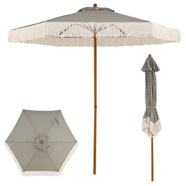 7-foot Patio Umbrella with Fringe product image