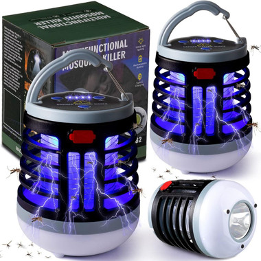 3-in-1 Bug Zapper Mosquito Killer/Lantern (2-Pack) product image