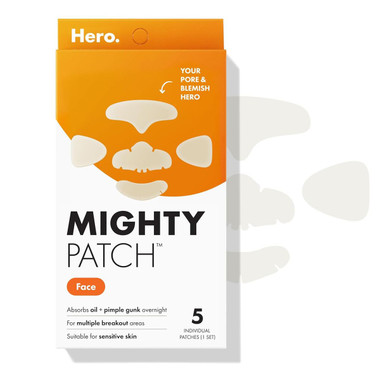 Mighty Patch Hero Cosmetics XL Hydrocolloid Face Patches for Acne product image
