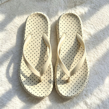 Women's Polka Dot Platform Flip-Flops product image