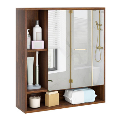 Bathroom Wall Cabinet with Mirror product image