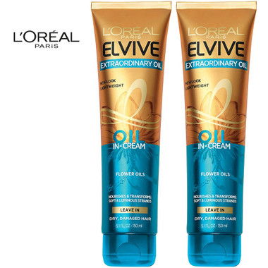 L'Oreal Paris® Elvive Extraordinary Oil-in-Cream Hydrating Treatment (2-Pack) product image
