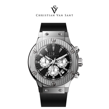 Christian Van Sant Men's Monarchy Black Dial Watch product image