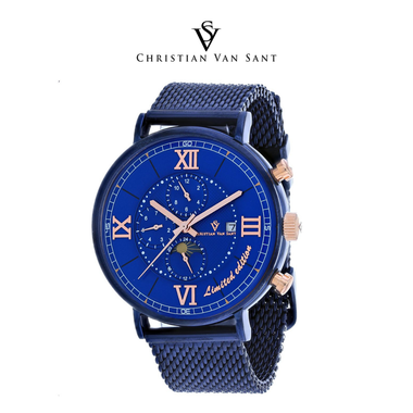 Christian Van Sant Men's Somptueuse LTD Blue Dial Watch product image