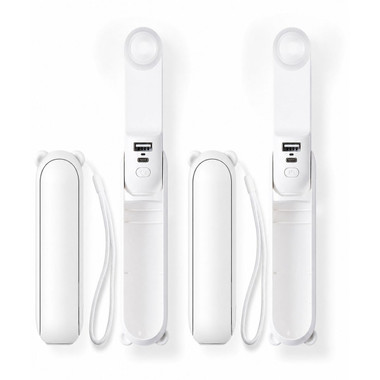 3 in 1 Handheld Mini Fan (2-Pack) product image