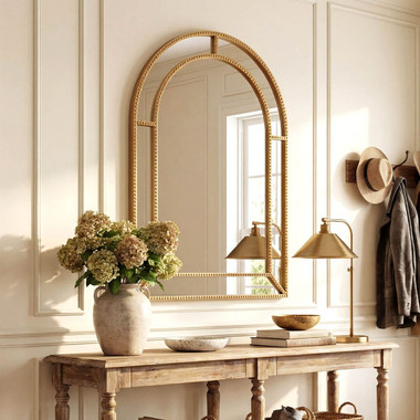 Gold Wall-Mounting Mirror product image