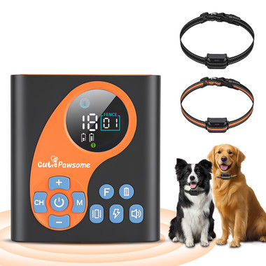 2-in-1 Wireless Dog Fence and Training System (1 or 2 Collars) product image