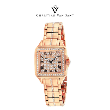 Christian Van Sant Women's Splendeur Rose Gold Dial Watch product image
