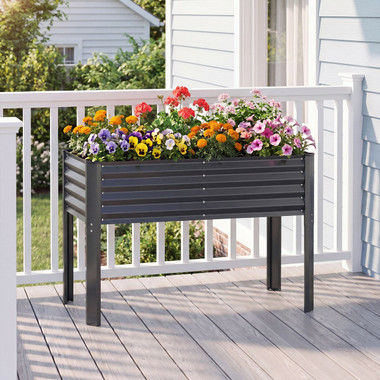Galvanized Steel Raised Garden Bed (1- or 2-Pack) product image