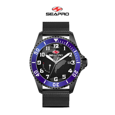 Seapro Men's Voyager Black-Dial Watch product image