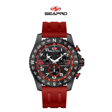 Seapro Men's Gallantry Black Dial Watch product image