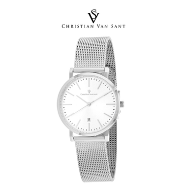 Christian Van Sant Women's Paradigm Silver Dial Watch product image
