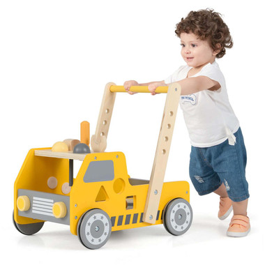 2-In-1 Wooden Baby Walker product image