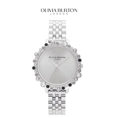 Olivia Burton Women's Bejewelled Under The Sea Silver Dial Watch product image