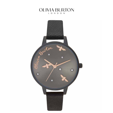 Olivia Burton Women's Pearly Queen Black Dial Watch product image